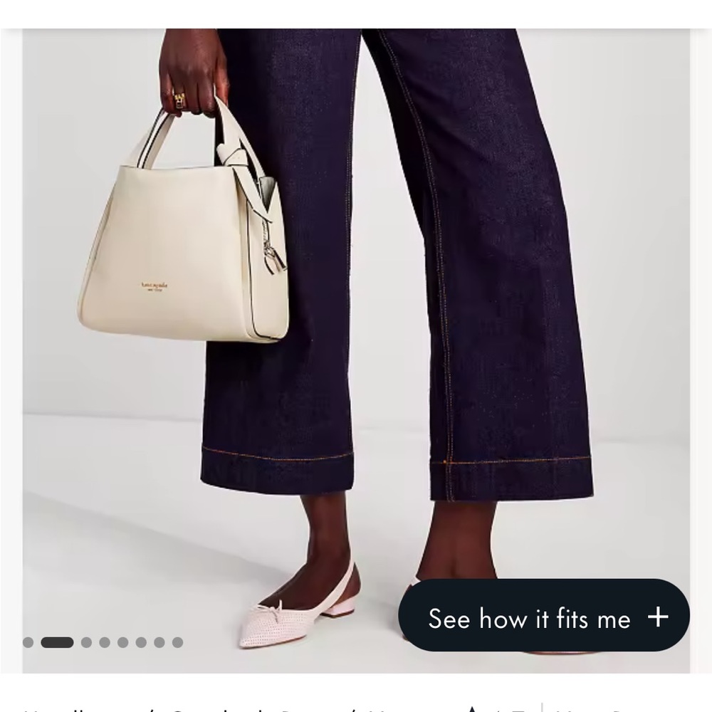 Kate Spade Knott Medium Crossbody Tote in Watercolor Blue